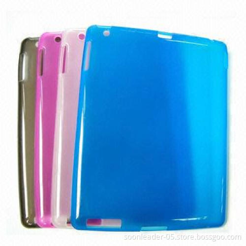 High-quality TPU Cases for Apple's iPad 2, Various Colors are Available